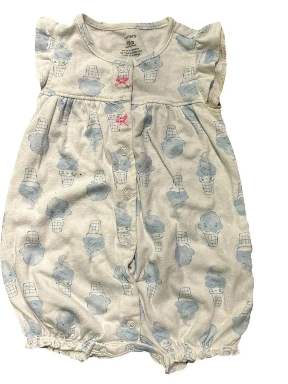 Toddler Girl Summer Clothing Shorts Tank Tops Romper Dress Size 18 Months